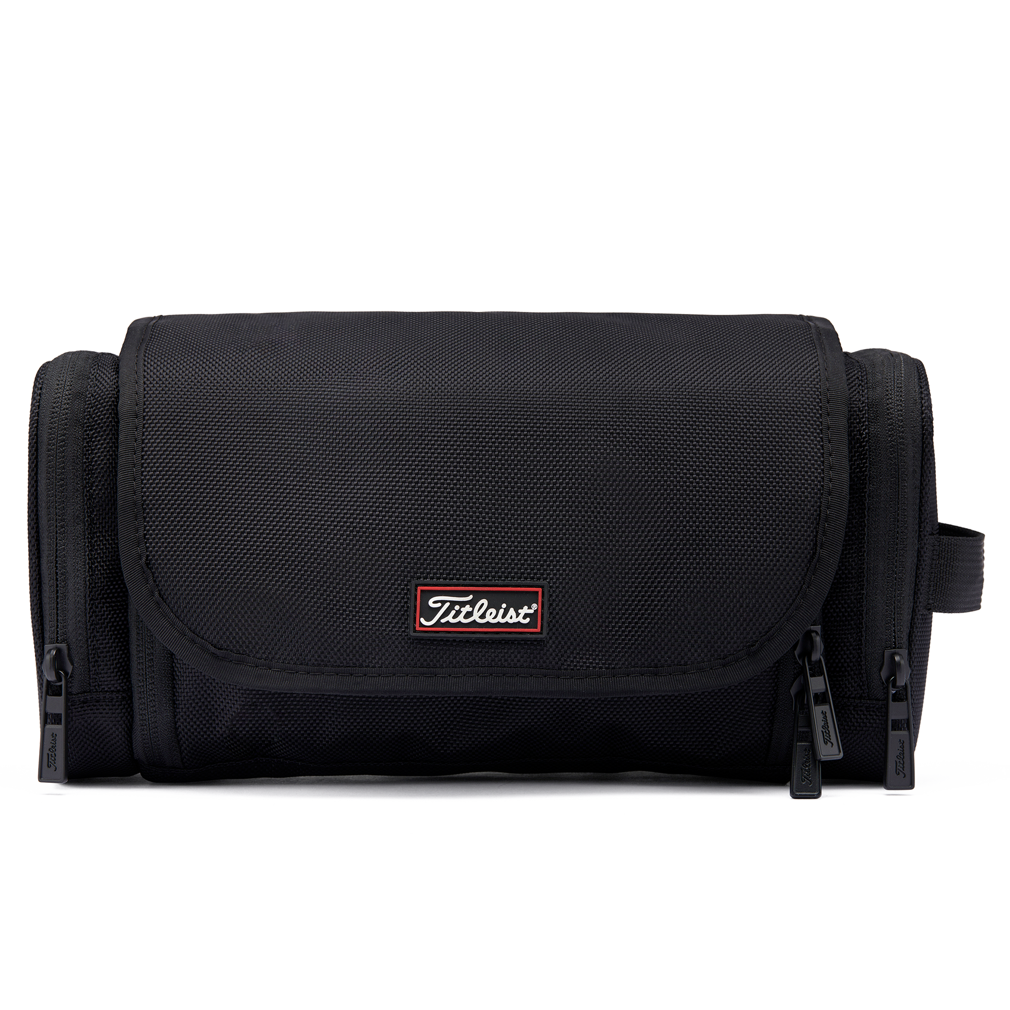 Titleist Official Players Hanging Toiletries Bag in Black/Red
