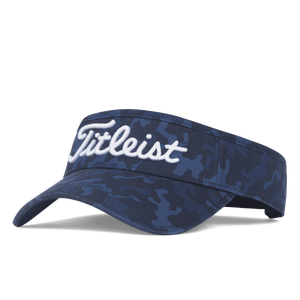 Navy Camo Cotton Low Profile Visor Navy Camo Cotton Low Profile Visor