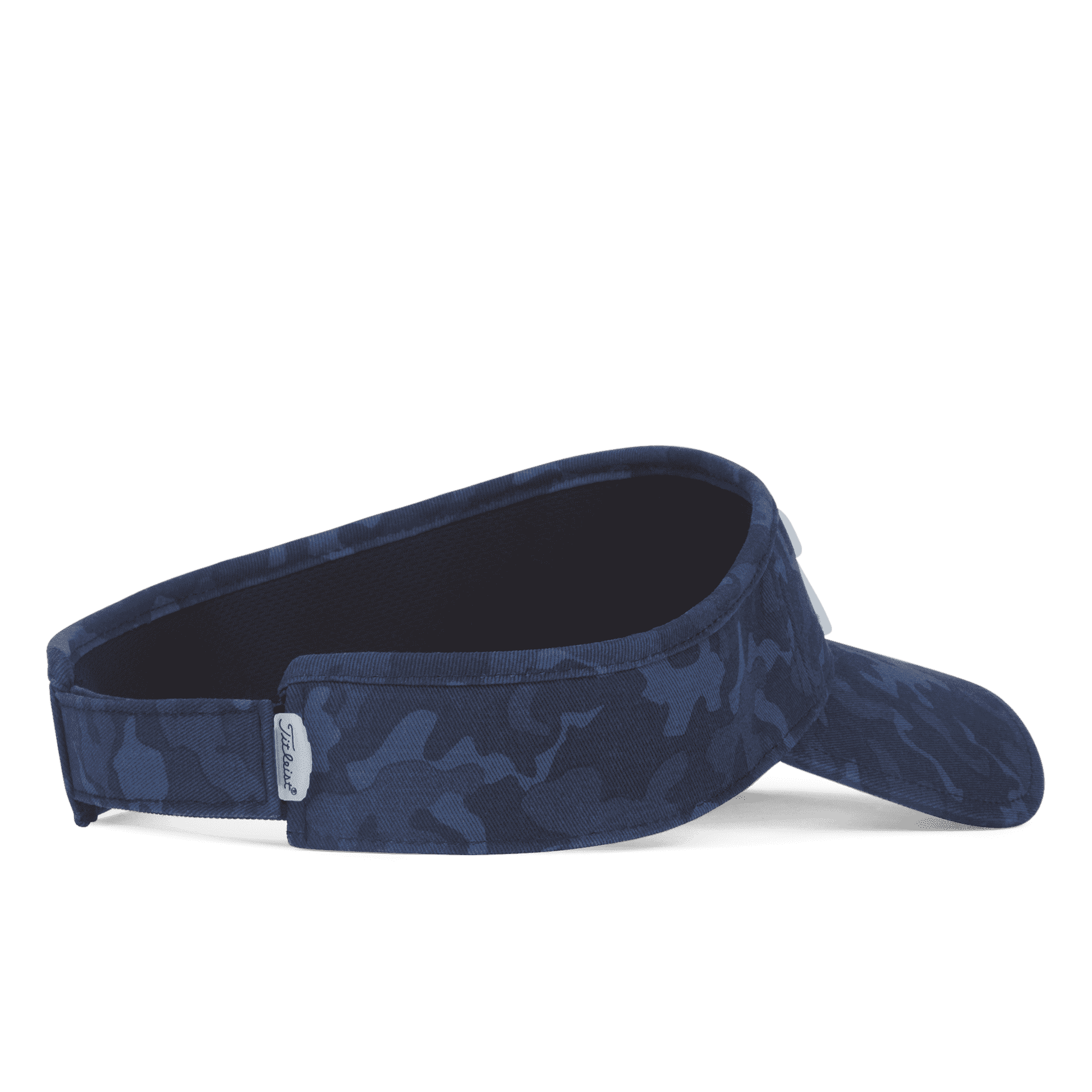Navy Camo Cotton Low Profile Visor