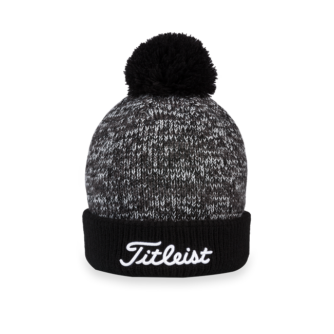 Heathered Pom Pom Beanie