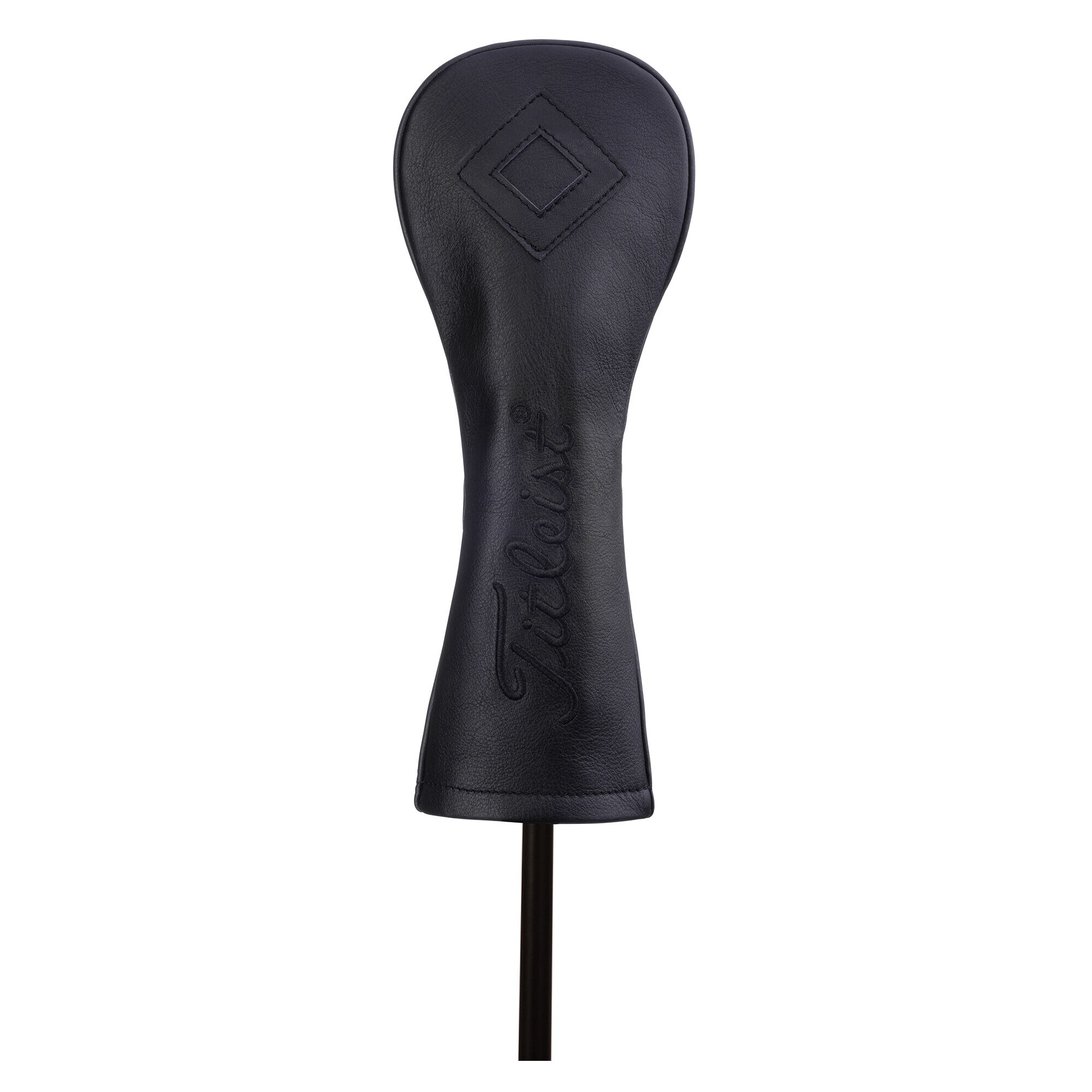 Black Headcover Titleist Noir Deluxe Black Leather Headcover