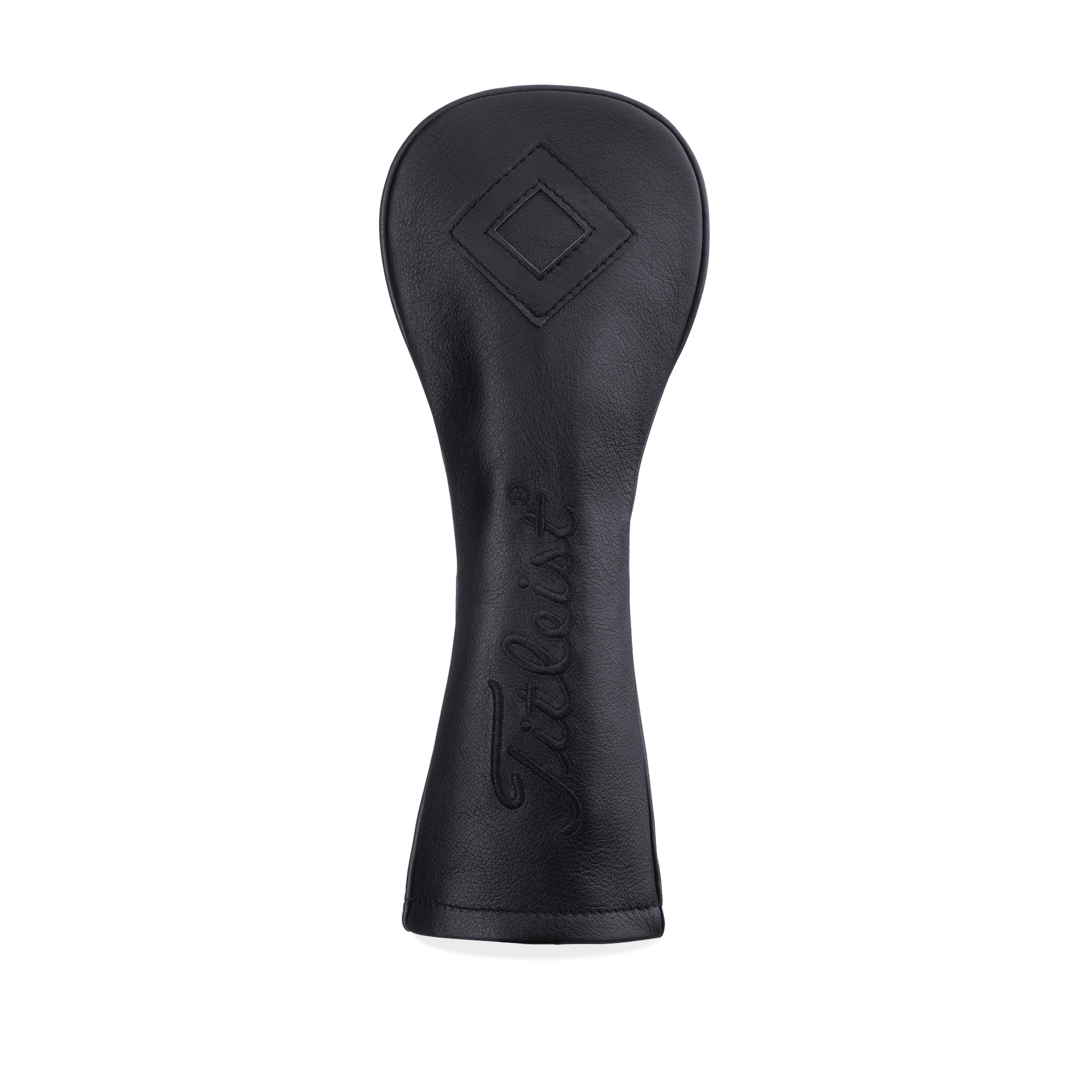 Black Headcover Titleist Noir Deluxe Black Leather Headcover