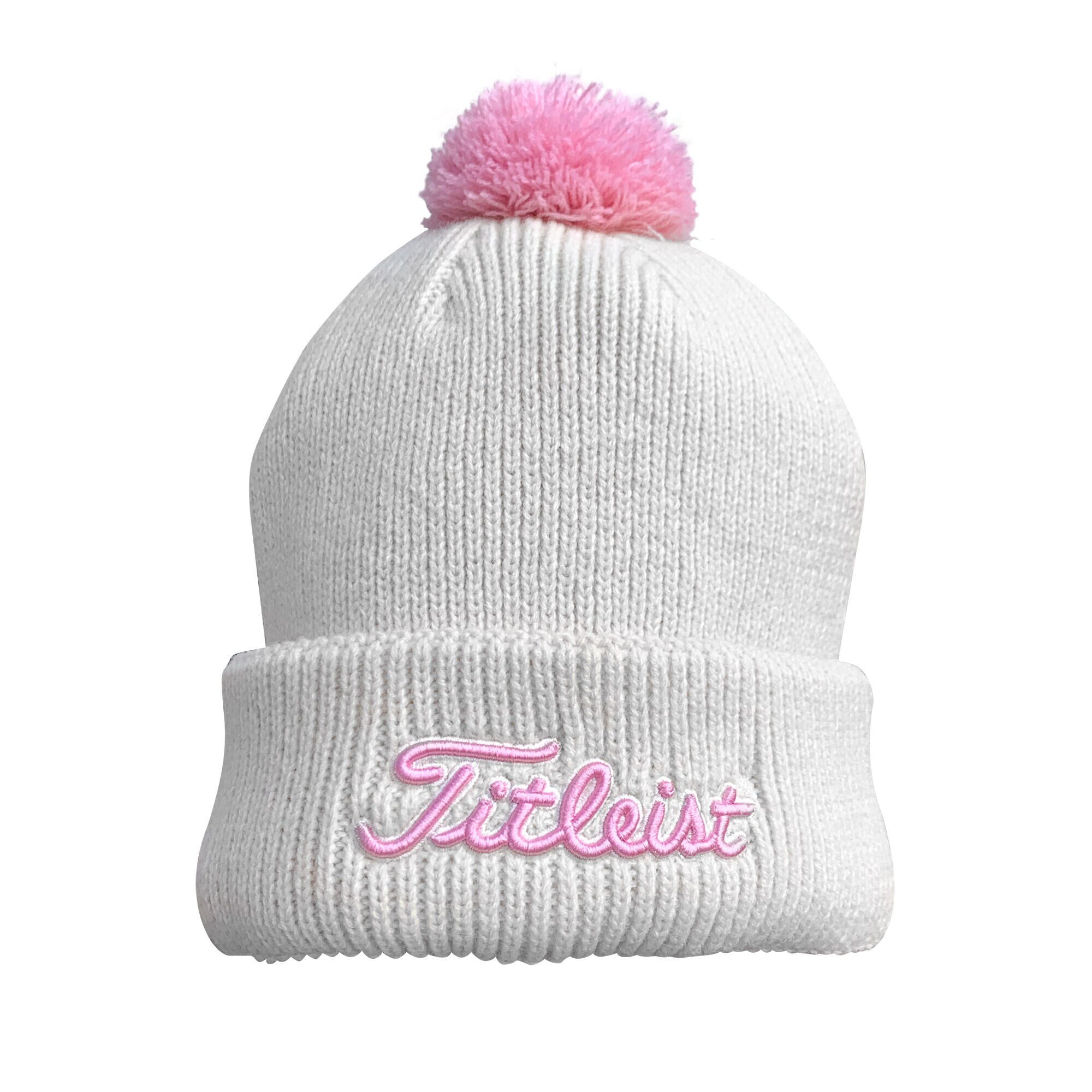 titleist pom pom golf beanie