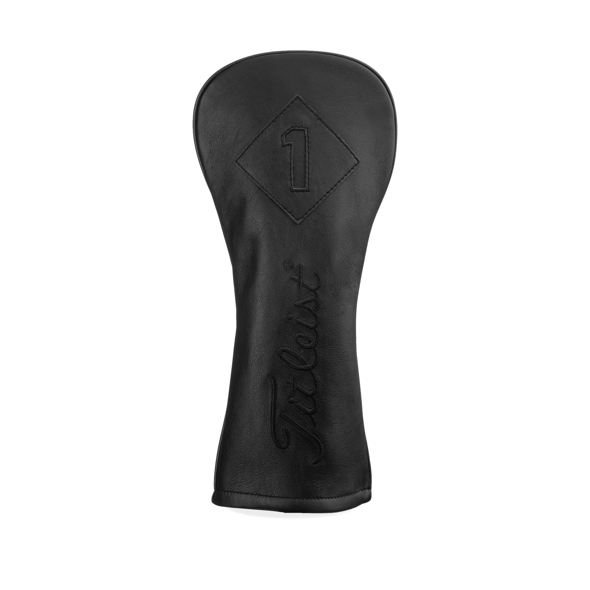 Noir Deluxe Black Leather Headcover