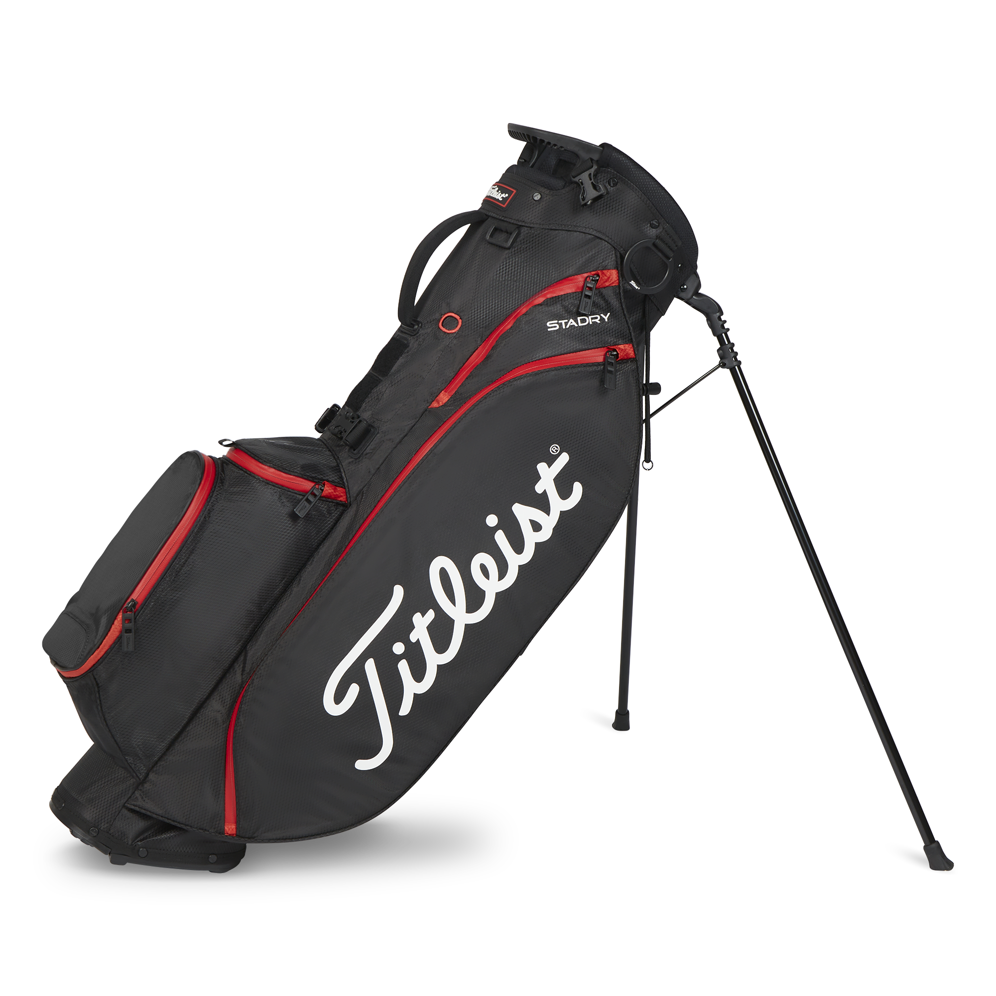 Titleist Official Players Stadry In Blkblkred Size 4