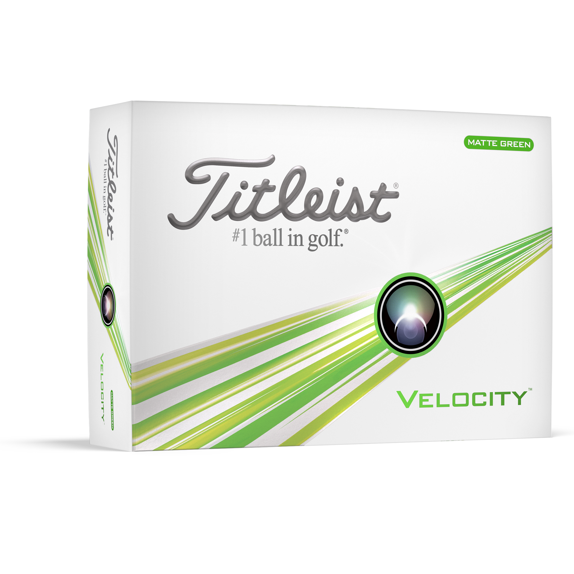 Titleist 2024 Velocity Green Golf Balls - Dozen