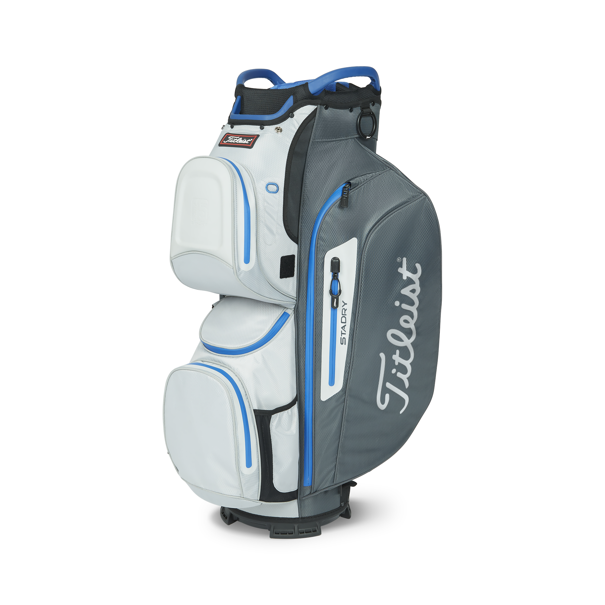 Titleist Official Cart 15 StaDry in Char and Grey and Royal