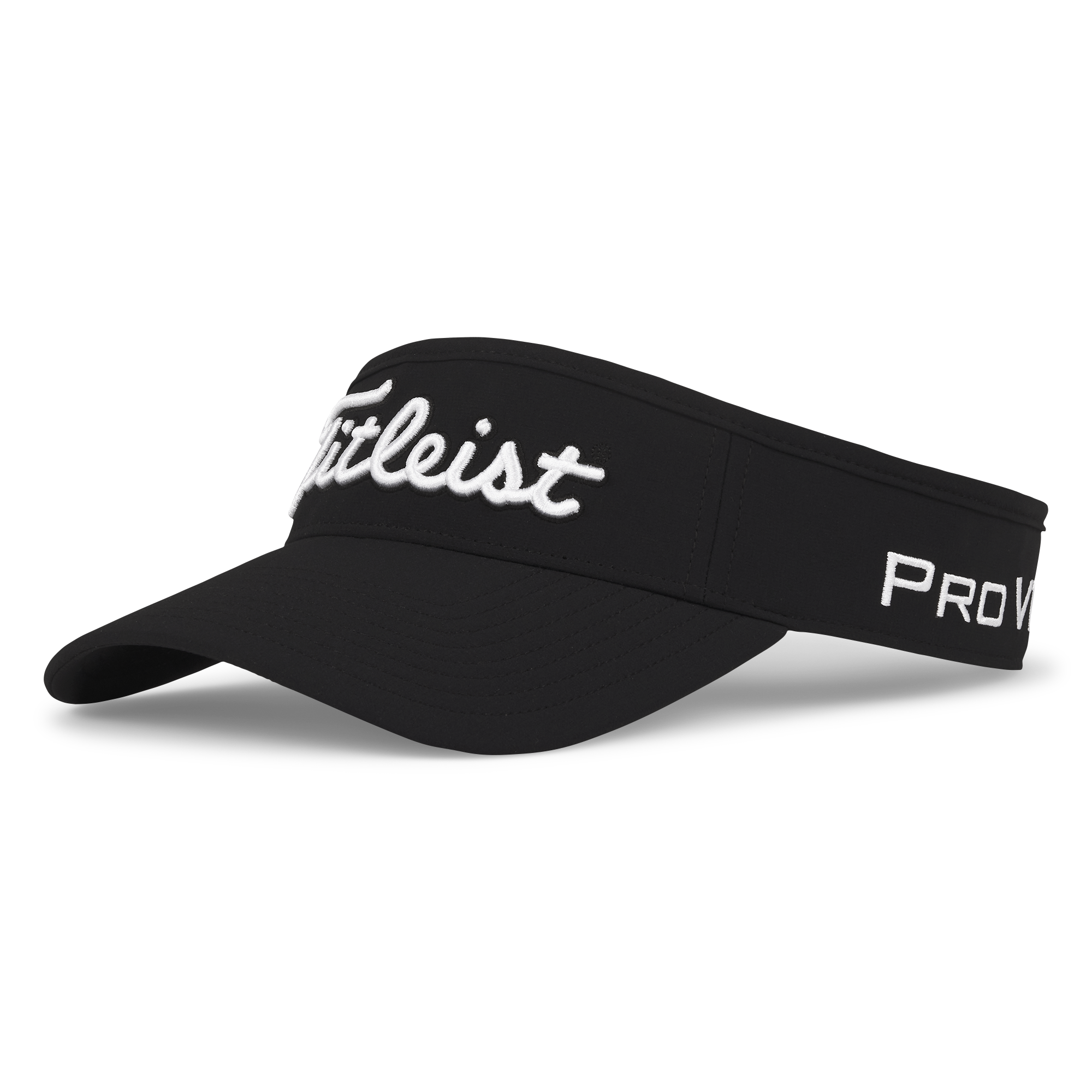 Titleist Official Tour Performance Visor Hat in BLKWHT
