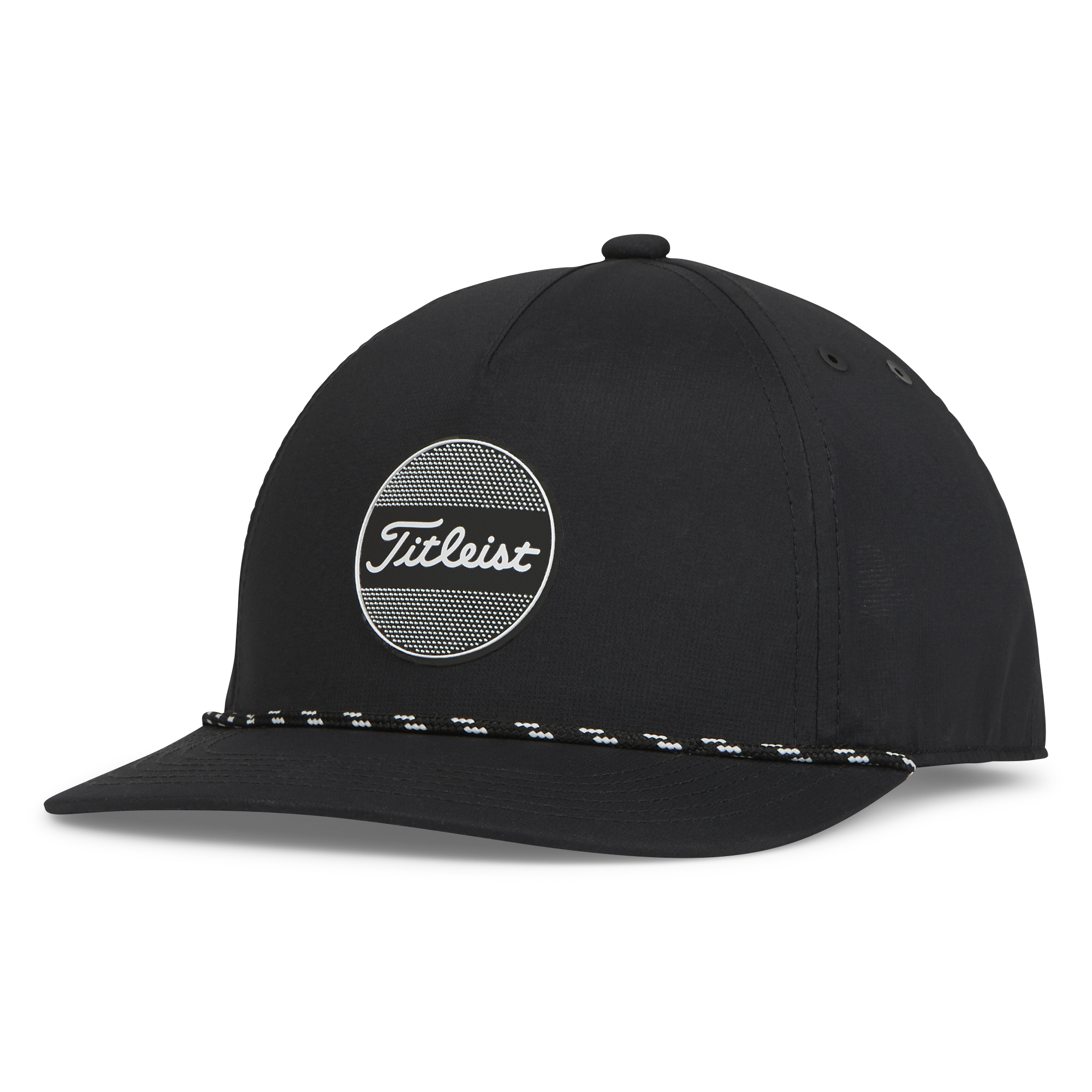 Titleist Official Junior Boardwalk Rope Hat in BLKWHT