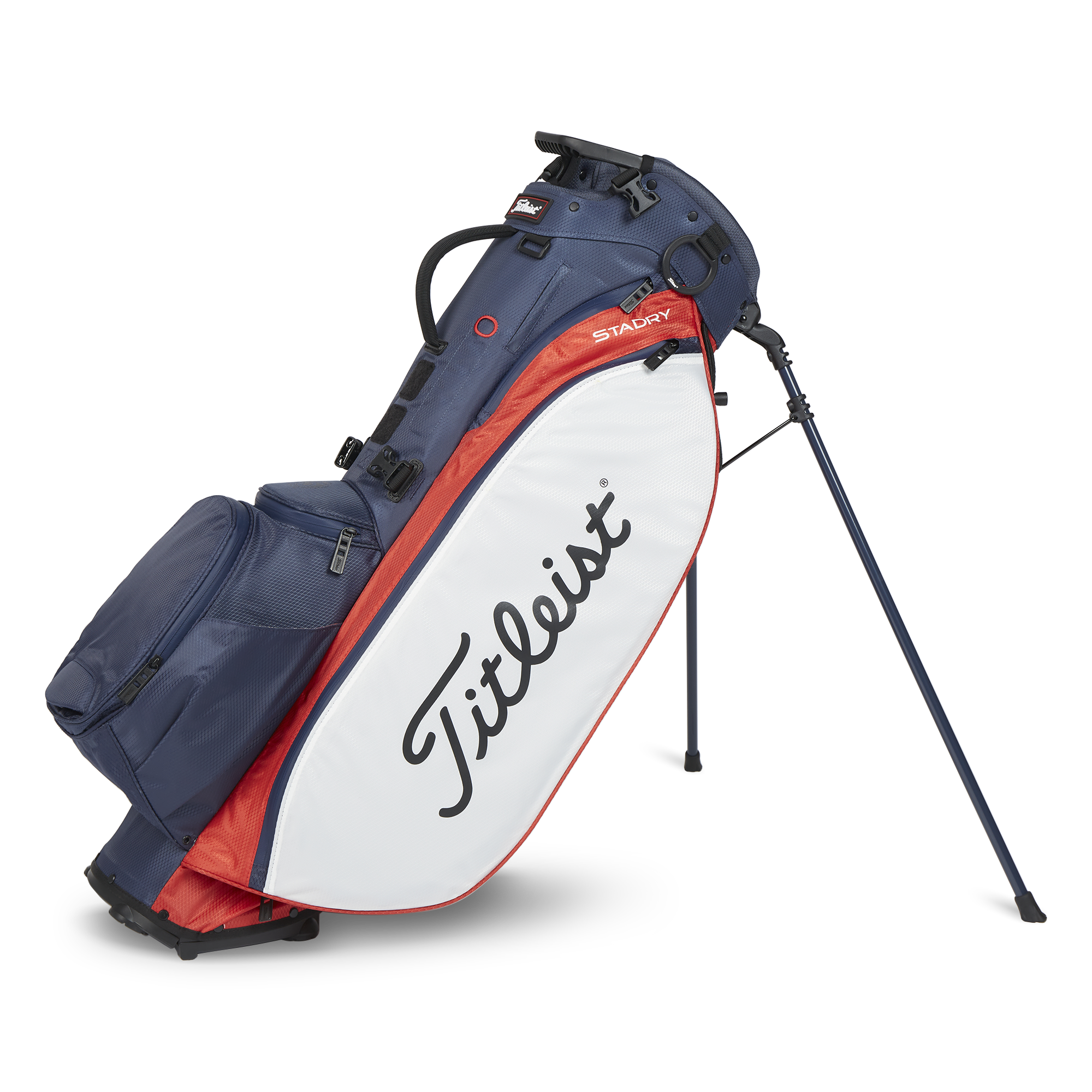 Titleist Official Players 5 StaDry in Navy and Red and White