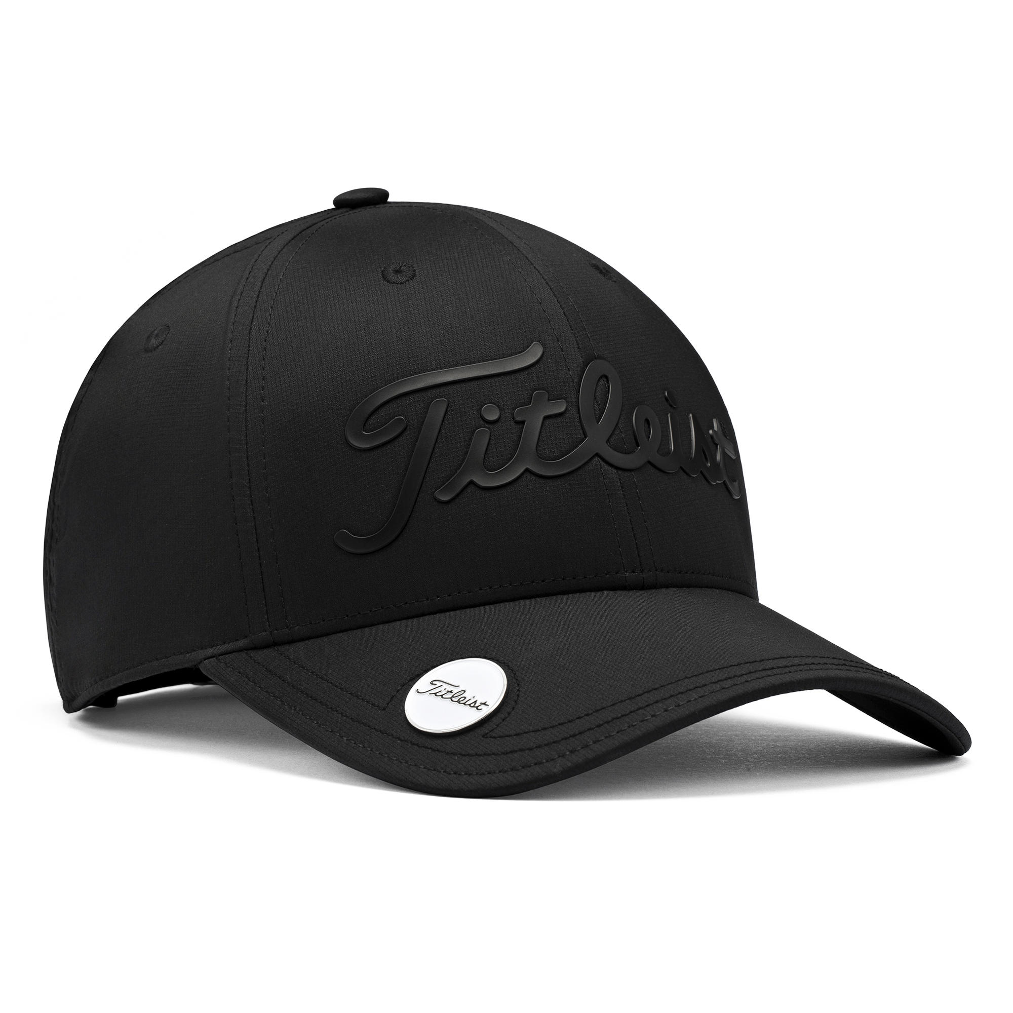 Titleist Official Players Performance Ball Marker in Black/Black