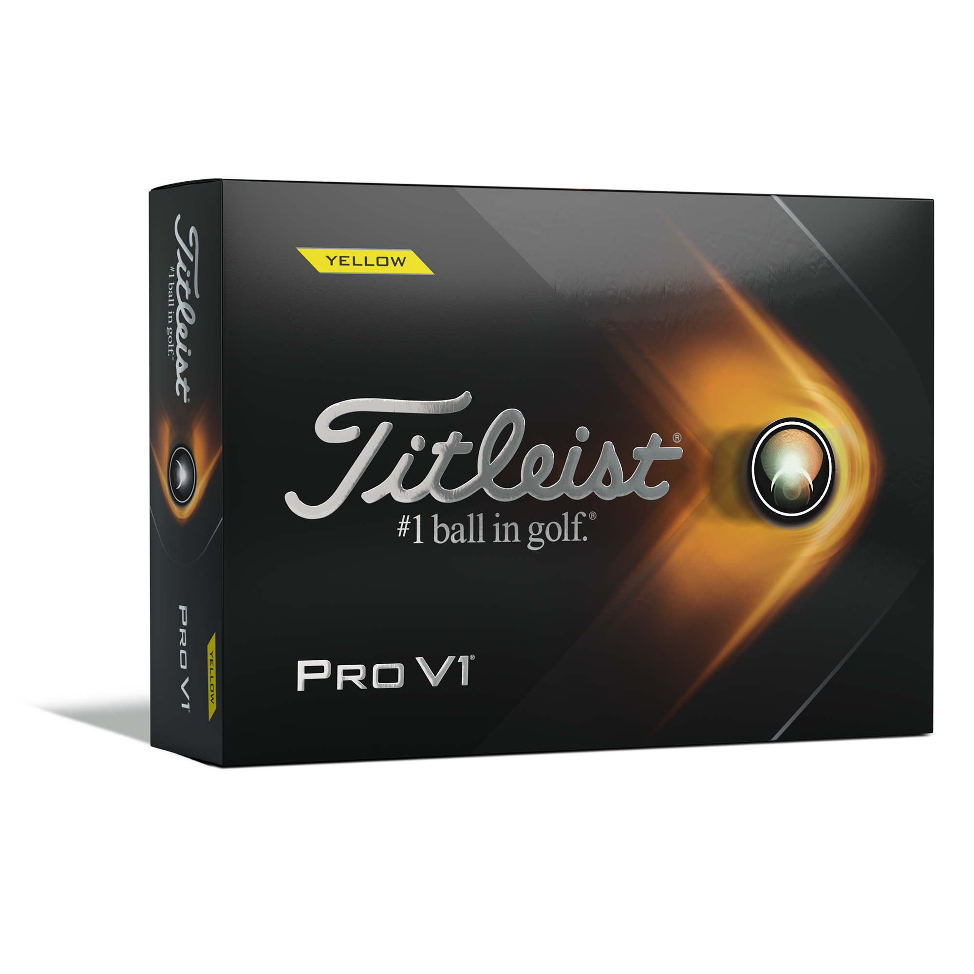 Titleist Official Pro V1 Yellow Golf Balls - Dozen