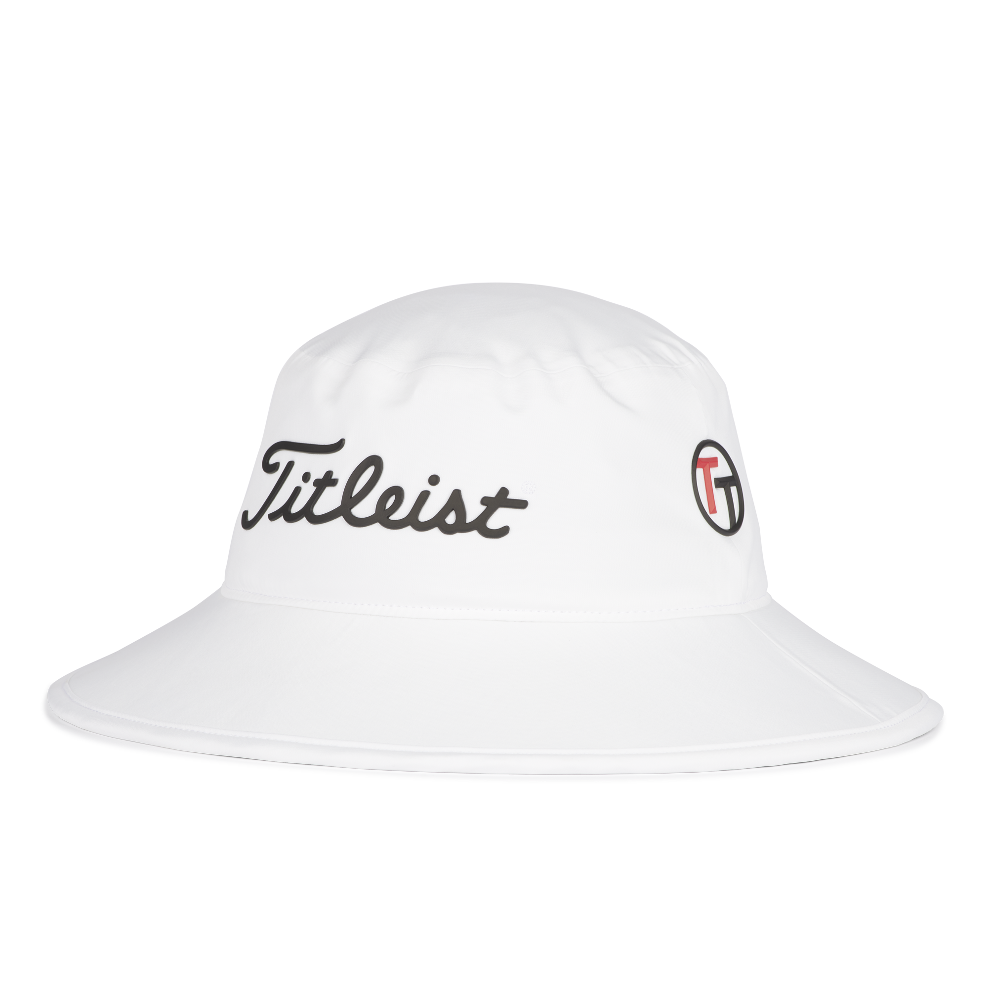 Team Titleist Official StaDry Performance Bucket Hat in WHTBLKRED - Size M and L
