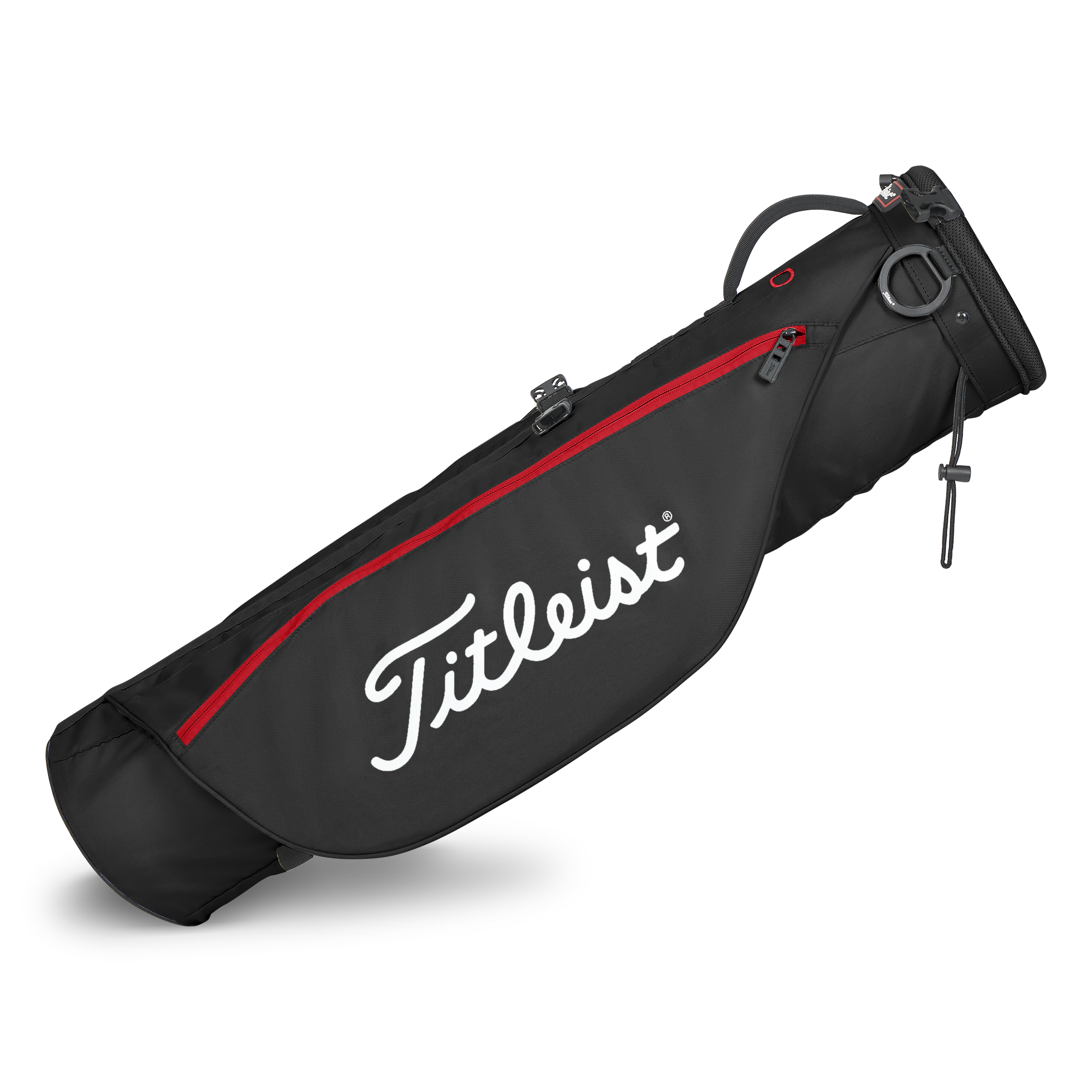 Titleist Official Carry Golf Bag Golf Golf Bag in Black and Black and Red