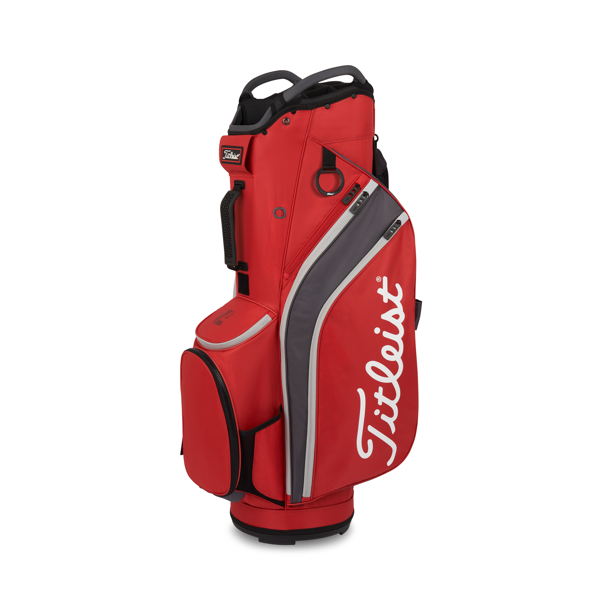 Titleist Official Cart 14 in Dark Red and Graphite and Gray