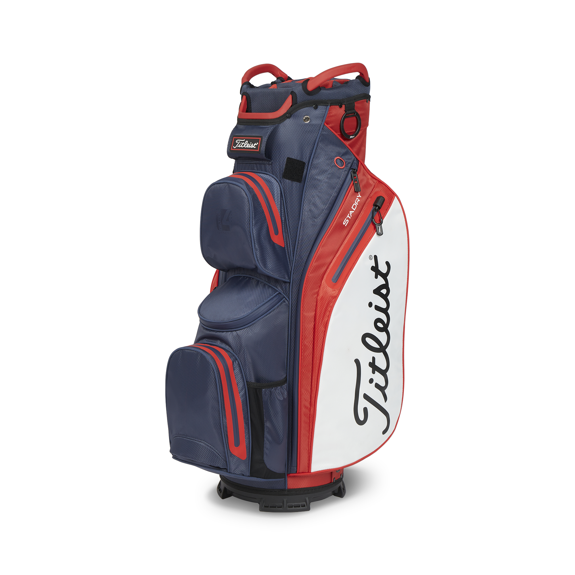 Titleist Official Cart 14 StaDry in Navy and Red and White