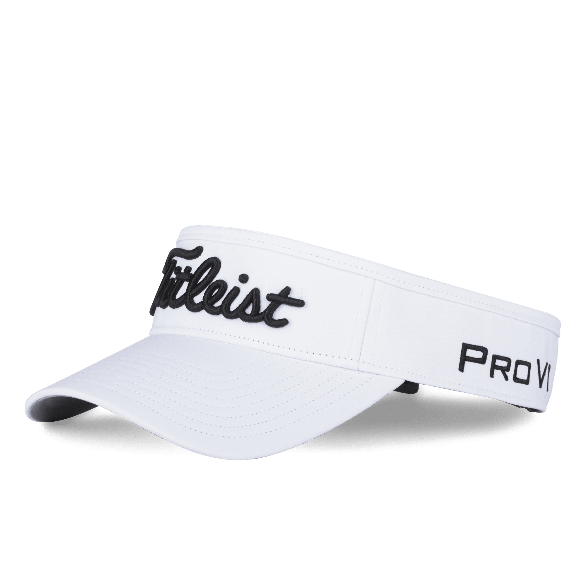 Titleist Official Tour Performance Visor in White/Black