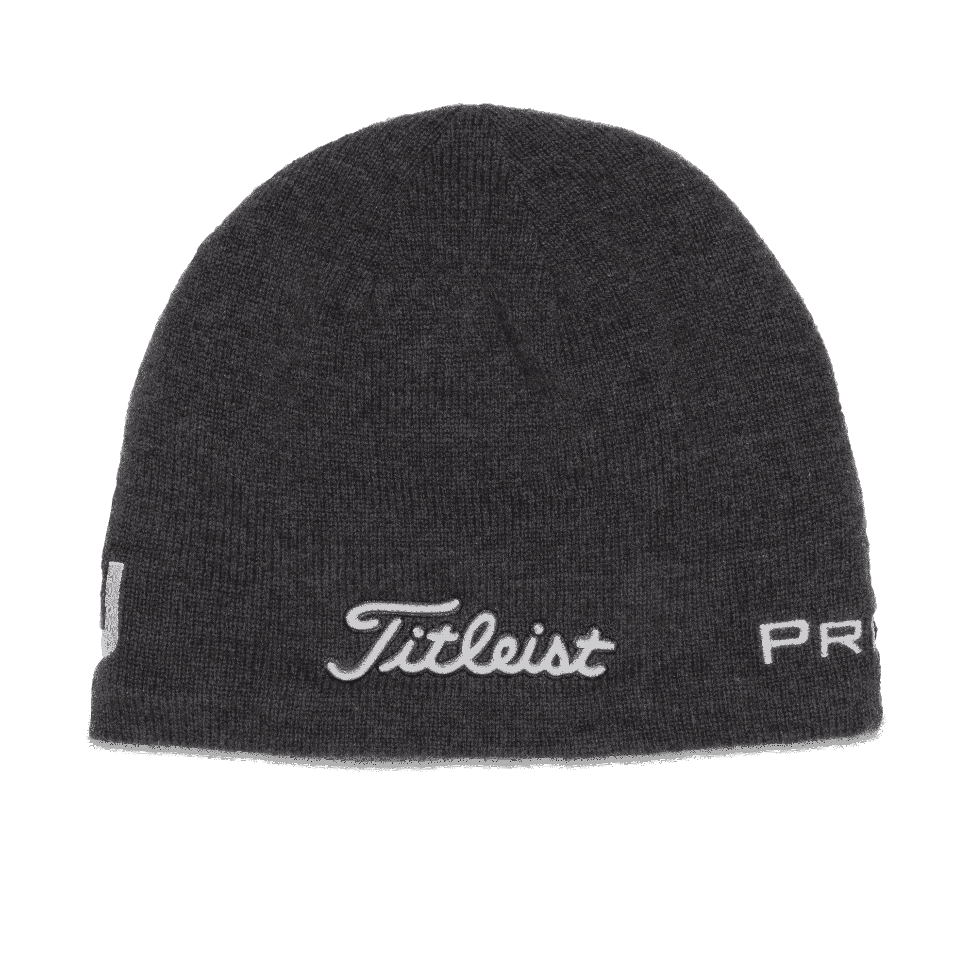 Titleist Official Merino Wool Beanie in Charcoal/White
