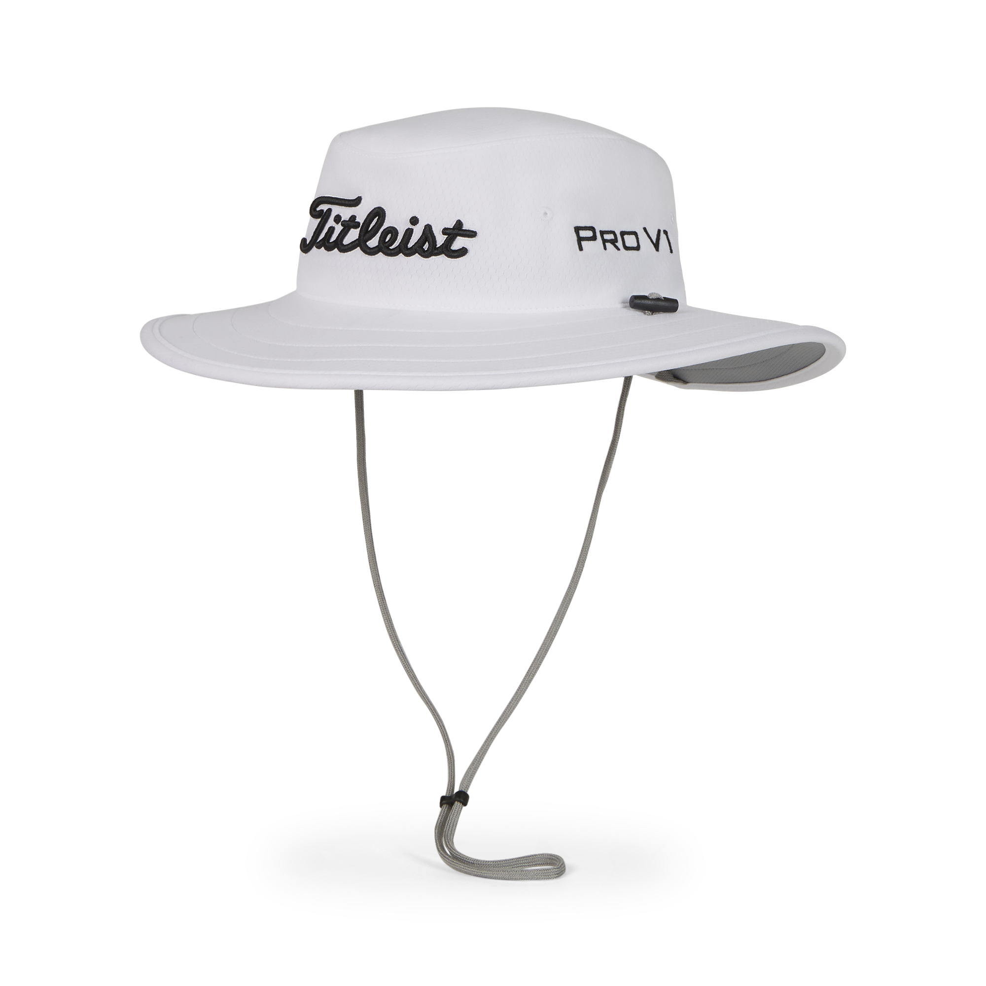Titleist Official Tour Aussie Hat in BLKWHT