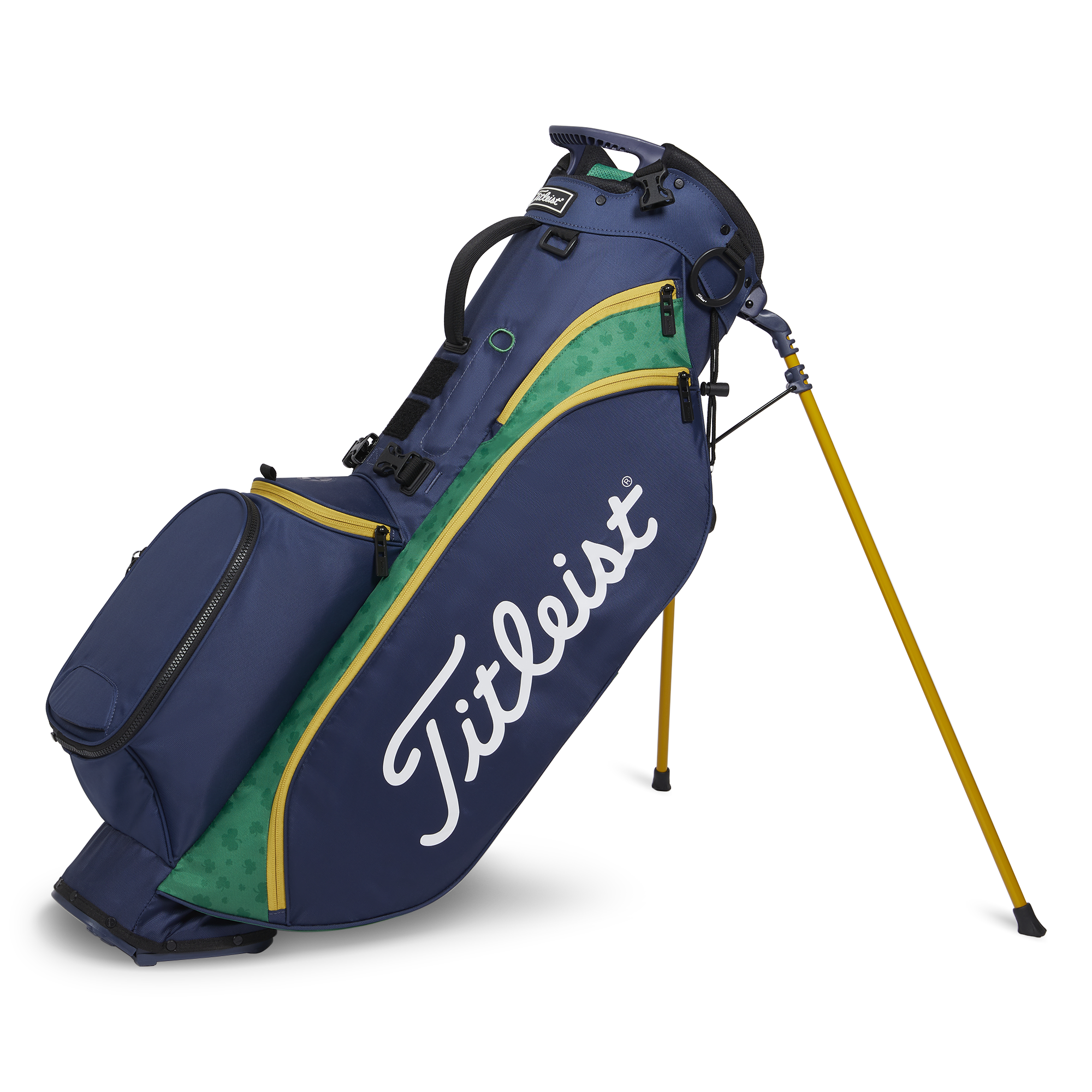 Titleist Official Shamrock Players 4 in Navy and Green and Gold