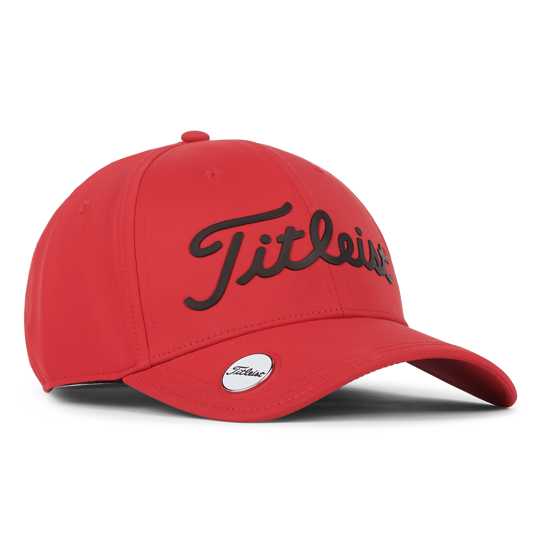 Titleist Official Players Performance Ball Marker in Red/Black