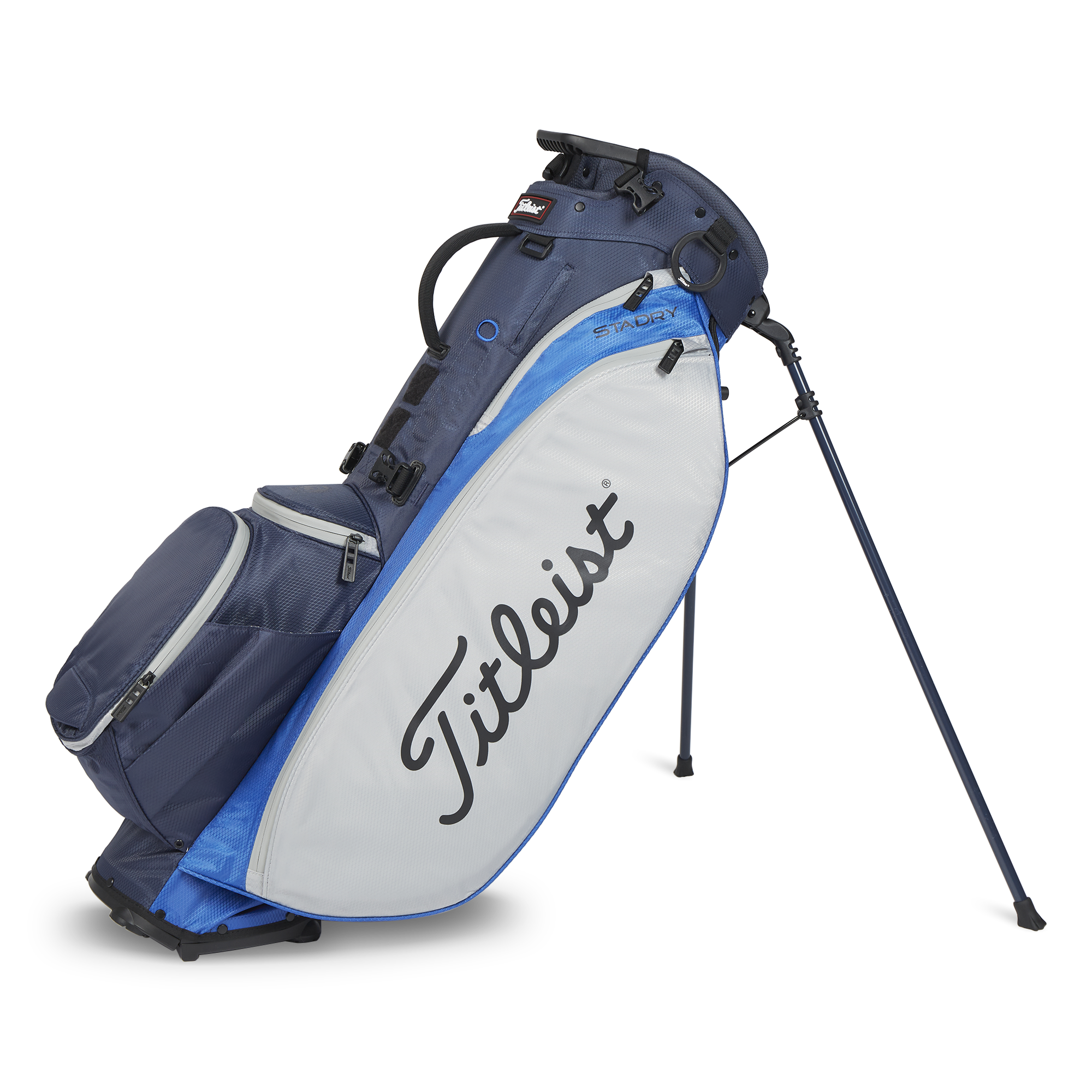 Titleist Official Players 5 StaDry in Navy and Royal and Grey