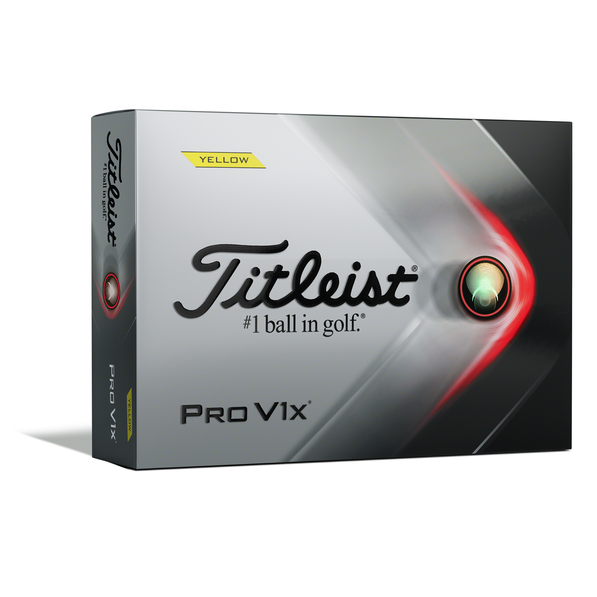 Titleist Official Pro V1x Yellow Golf Balls - Dozen