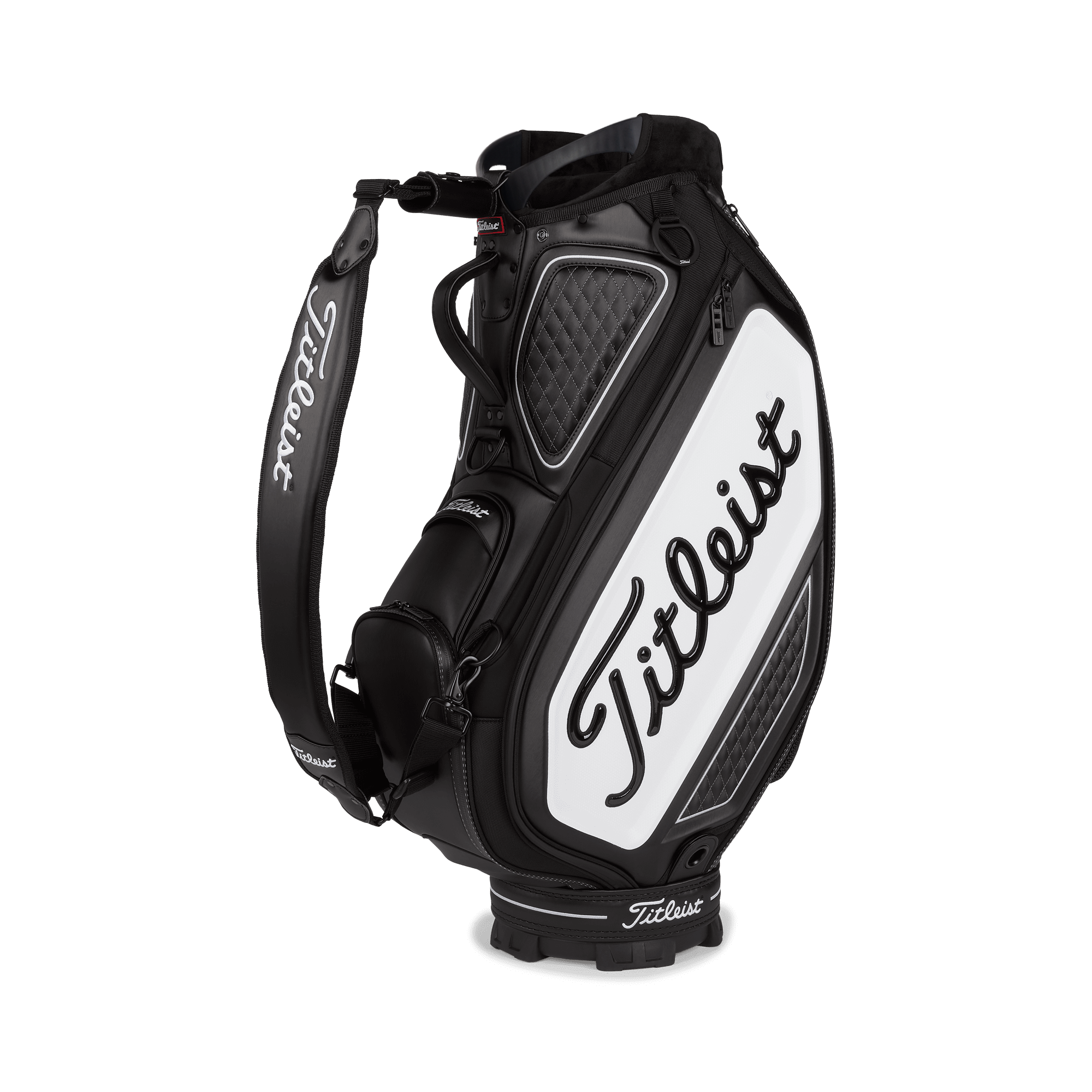 Titleist Official Tour Golf Bag Golf Golf Bag in Black and White