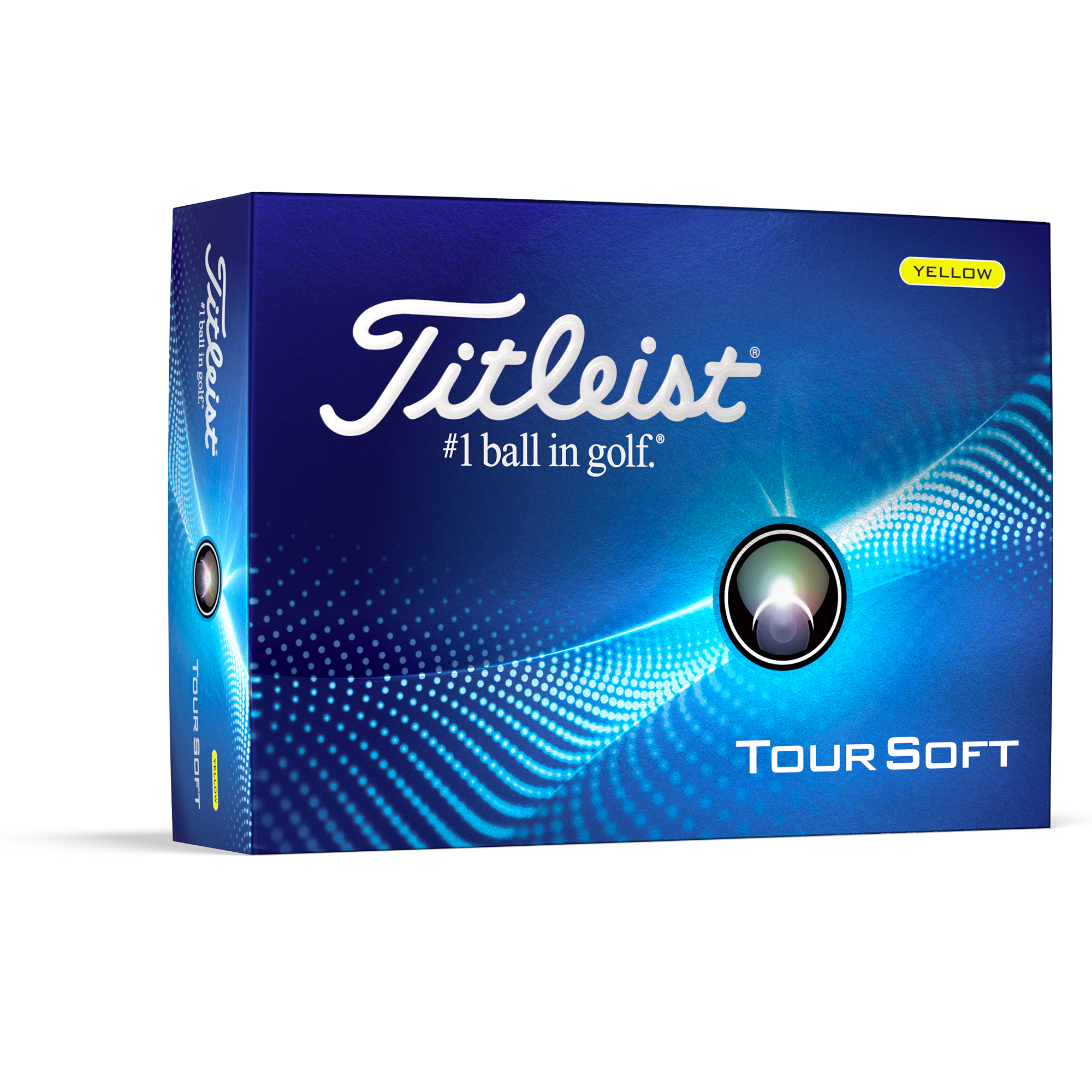 Titleist 2024 Tour Soft Yellow Golf Balls - Dozen