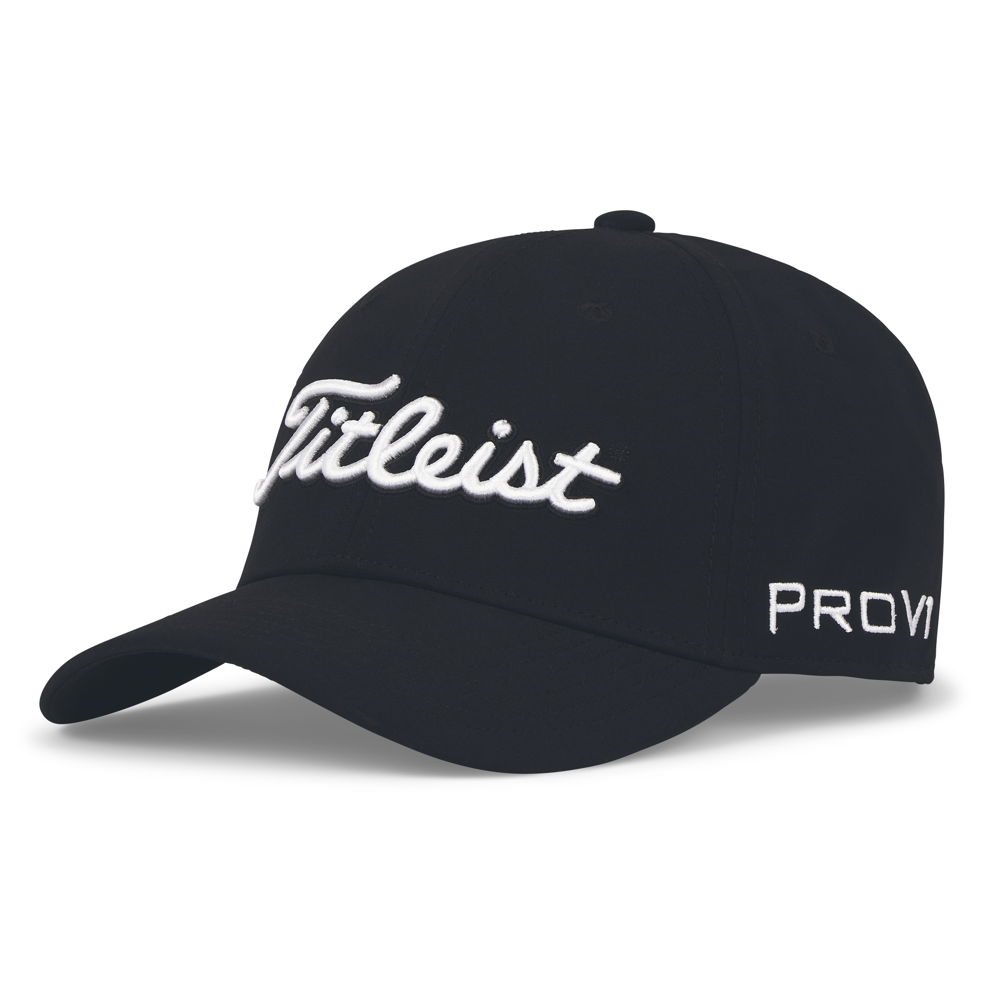 Titleist Official Junior Tour Performance Hat in BLKWHT