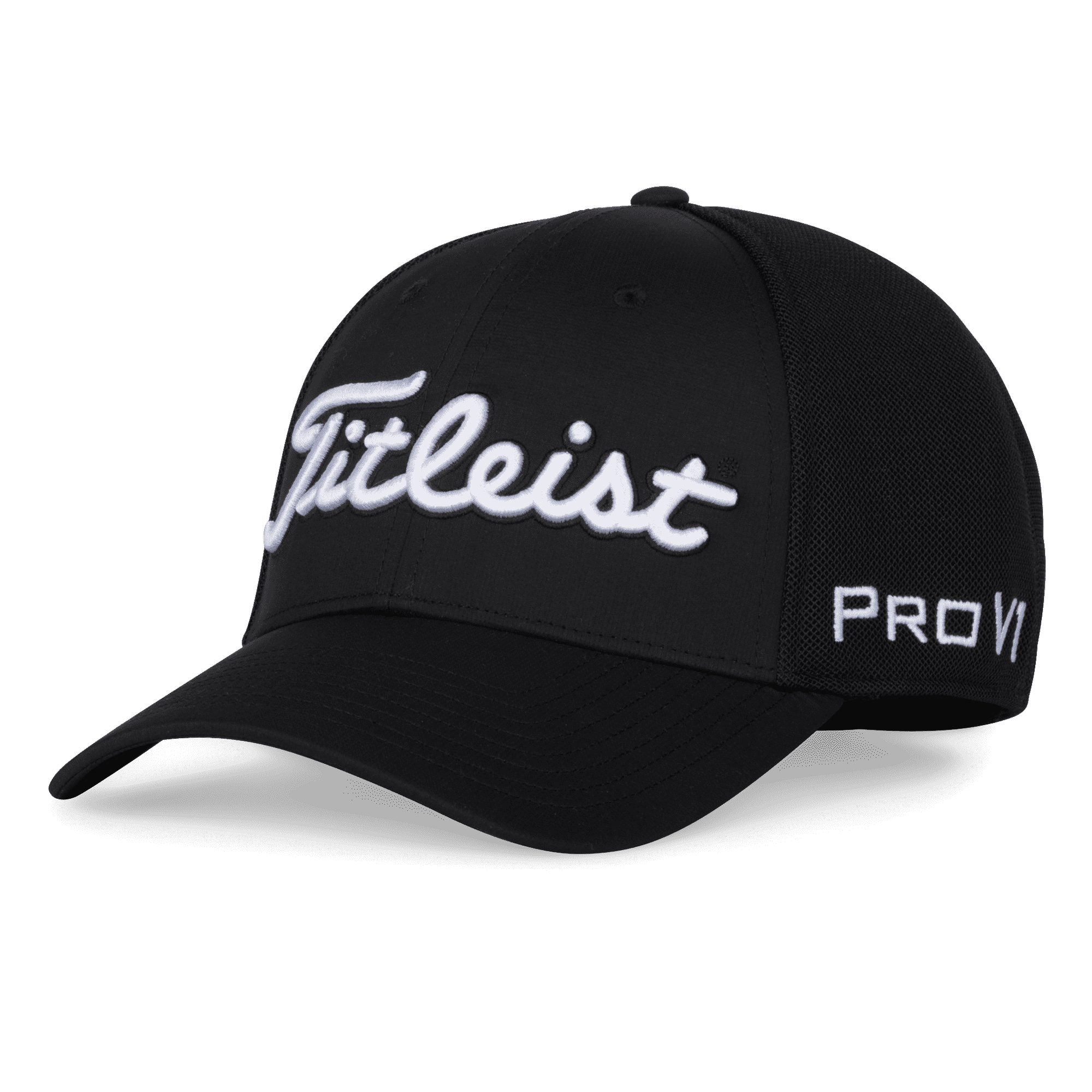Titleist Official Tour Sports Mesh in Black and White