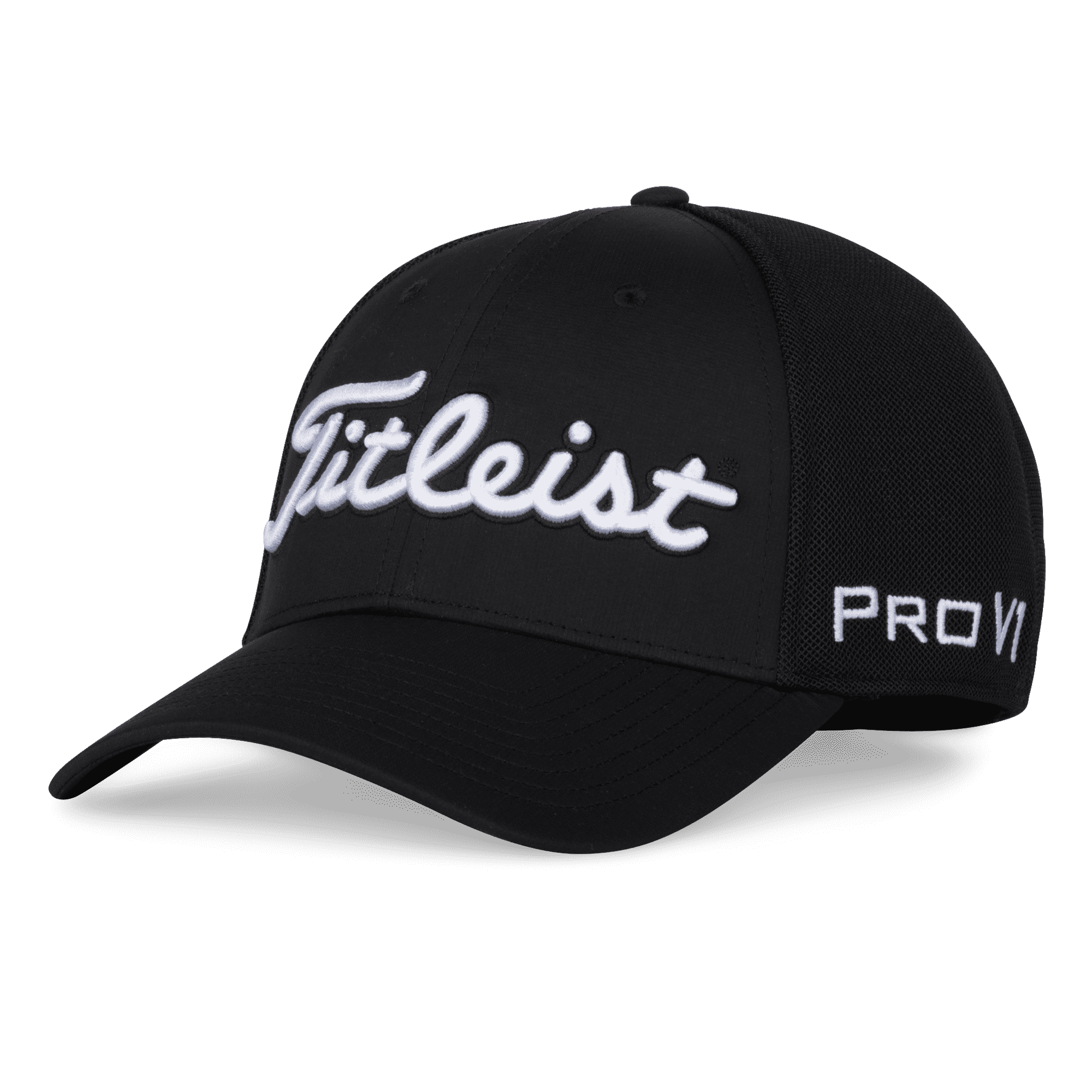 Titleist Official Tour Sports Mesh in BLKWHT - Size M/L