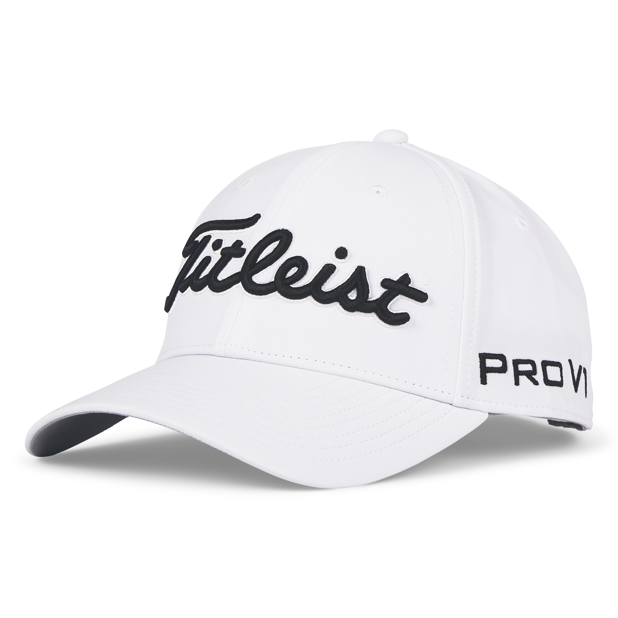Titleist Official Tour Performance Hat in WHTBLK