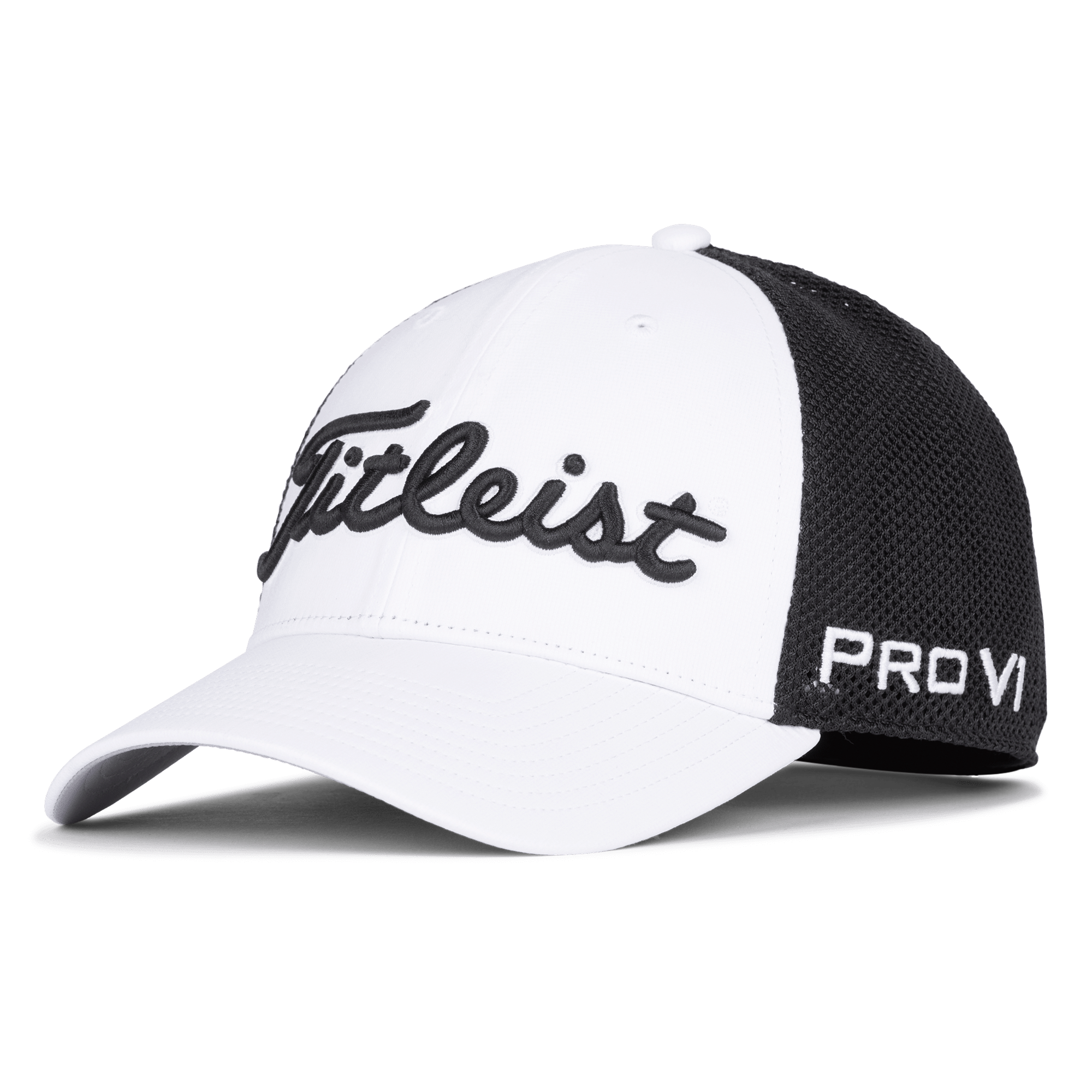 Titleist Official Tour Performance Mesh in White/Black