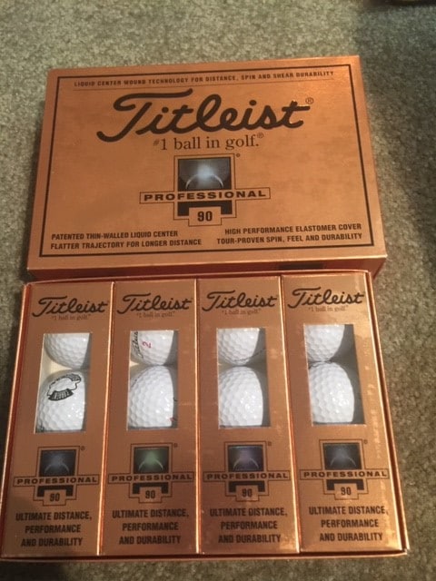 21+ Titleist Dt Wound 90 Golf Balls