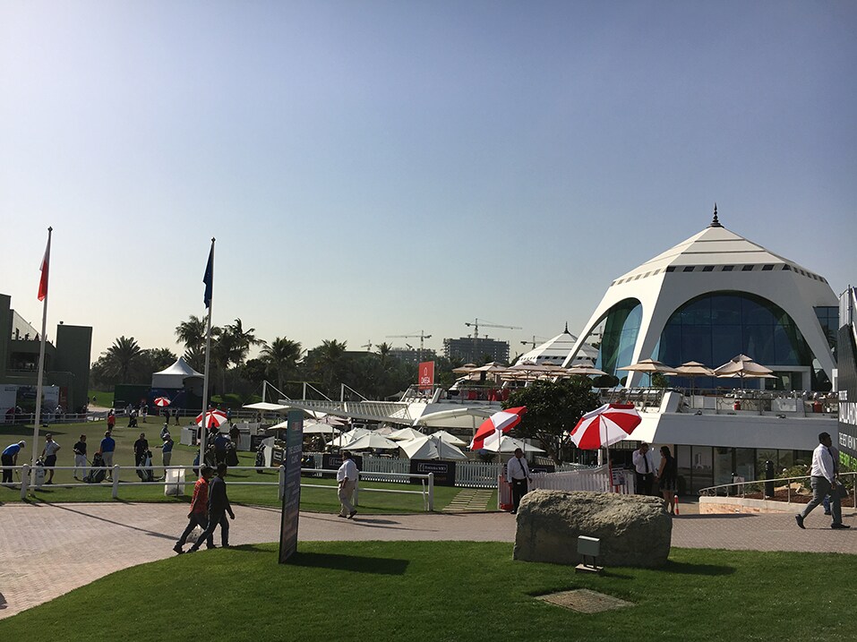 One impressive looking clubhouse...