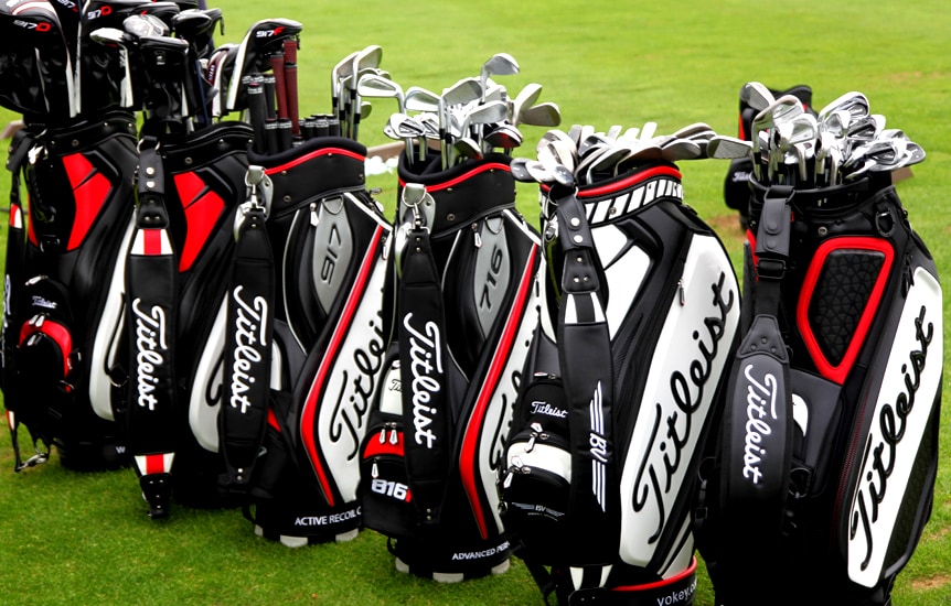 We had all the Titleist gear to try...
