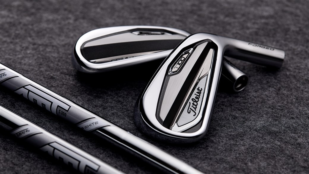 Hero photo of new Titleist T100 Irons