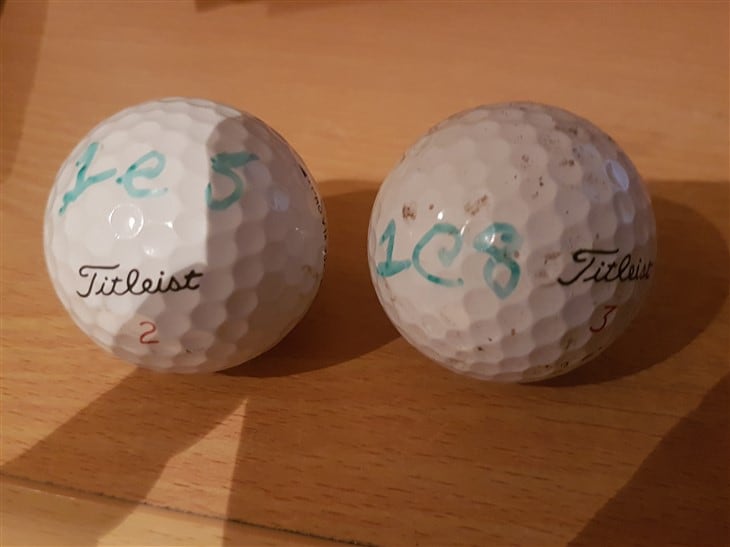 3 holes in one with 3 titleist balls!!!!