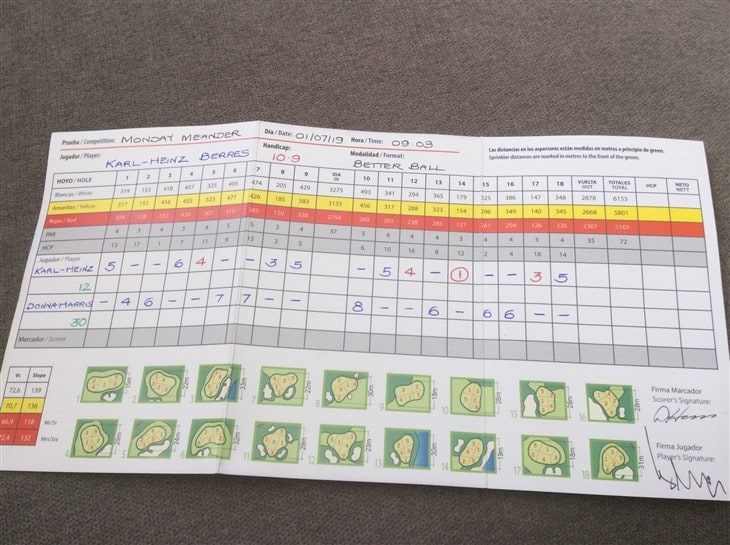Hole in one - the second one this year!!!