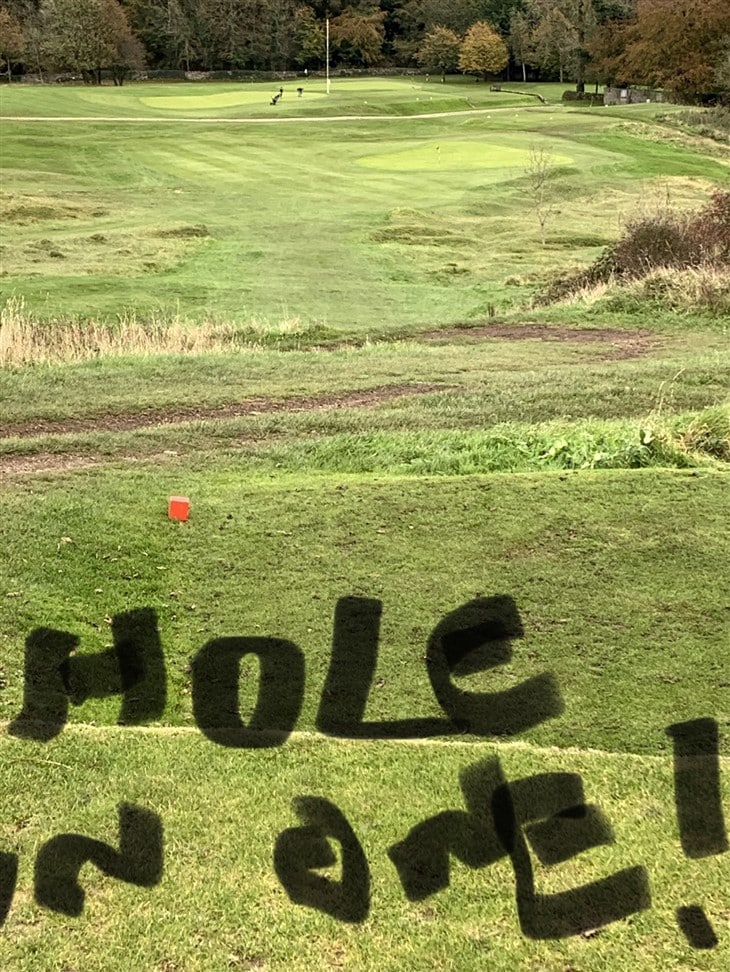 My hole in one ....