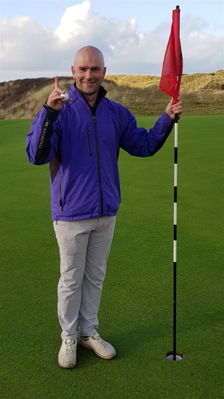 First hole in one